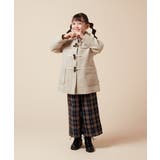 [140-150]【選べる5色展開】ライトフェイクウールダッフルコート | a.v.v【KIDS】 | 詳細画像41 