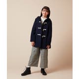 [160]【選べる5色展開】ライトフェイクウールダッフルコート | a.v.v【KIDS】 | 詳細画像11 