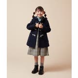 [160]【選べる5色展開】ライトフェイクウールダッフルコート | a.v.v【KIDS】 | 詳細画像18 