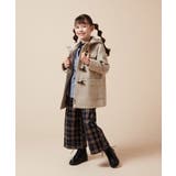 [160]【選べる5色展開】ライトフェイクウールダッフルコート | a.v.v【KIDS】 | 詳細画像26 