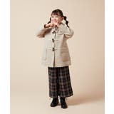 [160]【選べる5色展開】ライトフェイクウールダッフルコート | a.v.v【KIDS】 | 詳細画像28 