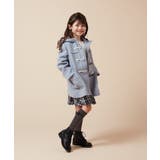 [160]【選べる5色展開】ライトフェイクウールダッフルコート | a.v.v【KIDS】 | 詳細画像38 