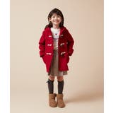 [160]【選べる5色展開】ライトフェイクウールダッフルコート | a.v.v【KIDS】 | 詳細画像45 