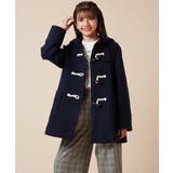 [160]【選べる5色展開】ライトフェイクウールダッフルコート | a.v.v【KIDS】 | 詳細画像68 