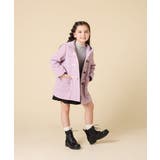 ライトフェイクウールダッフルコート | a.v.v【KIDS】 | 詳細画像27 