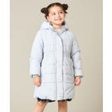 [100 160]【フード取り外し可能 お家で洗える】フィット＆フレア中綿ロング… | a.v.v【KIDS】 | 詳細画像1 