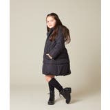 [100 160]【フード取り外し可能 お家で洗える】フィット＆フレア中綿ロング… | a.v.v【KIDS】 | 詳細画像12 