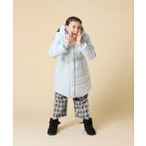 [100 160]【フード取り外し可能 お家で洗える】フィット＆フレア中綿ロング… | a.v.v【KIDS】 | 詳細画像29 