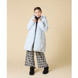 [100 160]【フード取り外し可能 お家で洗える】フィット＆フレア中綿ロング… | a.v.v【KIDS】 | 詳細画像35 