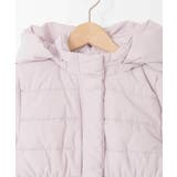 [100 160]【フード取り外し可能 お家で洗える】フィット＆フレア中綿ロング… | a.v.v【KIDS】 | 詳細画像4 