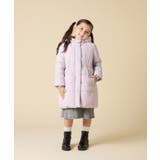 [100 160]【フード取り外し可能 お家で洗える】フィット＆フレア中綿ロング… | a.v.v【KIDS】 | 詳細画像48 