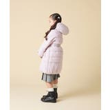 [100 160]【フード取り外し可能 お家で洗える】フィット＆フレア中綿ロング… | a.v.v【KIDS】 | 詳細画像49 