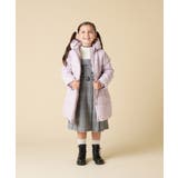 [100 160]【フード取り外し可能 お家で洗える】フィット＆フレア中綿ロング… | a.v.v【KIDS】 | 詳細画像52 
