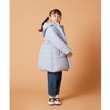 [100-130]【2WAY】フィット＆フレア中綿ロングコート | a.v.v【KIDS】 | 詳細画像26 