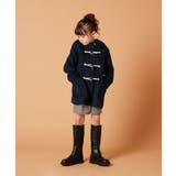 [140-150]【選べる5色展開】ライトフェイクウールダッフルコート | a.v.v【KIDS】 | 詳細画像36 