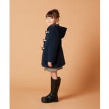 [140-150]【選べる5色展開】ライトフェイクウールダッフルコート | a.v.v【KIDS】 | 詳細画像37 