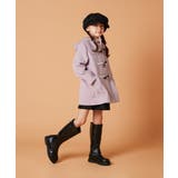 [140-150]【選べる5色展開】ライトフェイクウールダッフルコート | a.v.v【KIDS】 | 詳細画像6 