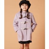 ピンク | [140-150]【選べる5色展開】ライトフェイクウールダッフルコート | a.v.v【KIDS】