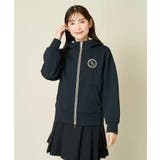 レディースゴルフウエア スフレタッチダンボールパーカー | a.v.v【WOMEN】 | 詳細画像3 