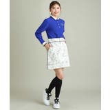 レディースゴルフウエア フラワーモチーフプリントタイトスカート | a.v.v【WOMEN】 | 詳細画像6