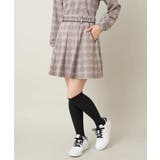 ベージュ系チェック | レディースゴルフウェア マーメイドスカート | a.v.v【WOMEN】