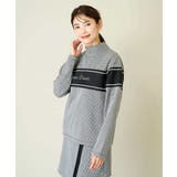 レディースゴルフウエア モックネックプルオーバー | a.v.v【WOMEN】 | 詳細画像9 