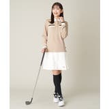 レディースゴルフウエア ラインリブポロシャツ | a.v.v【WOMEN】 | 詳細画像15 