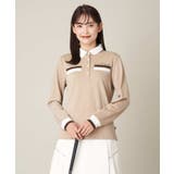 レディースゴルフウエア ラインリブポロシャツ | a.v.v【WOMEN】 | 詳細画像16 