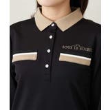 レディースゴルフウエア ラインリブポロシャツ | a.v.v【WOMEN】 | 詳細画像20 