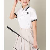 レディースゴルフウエア ラインリブポロシャツ | a.v.v【WOMEN】 | 詳細画像1 