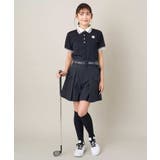 レディースゴルフウエア ラインリブポロシャツ | a.v.v【WOMEN】 | 詳細画像2 