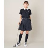 レディースゴルフウエア ラインリブポロシャツ | a.v.v【WOMEN】 | 詳細画像3 