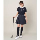 レディースゴルフウエア ラインリブポロシャツ | a.v.v【WOMEN】 | 詳細画像4 