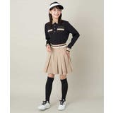 レディースゴルフウエア プリーツキュロット | a.v.v【WOMEN】 | 詳細画像4 