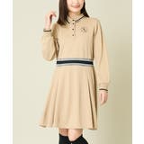 レディースゴルフウェア ラインリブポロシャツワンピース | a.v.v【WOMEN】 | 詳細画像1 