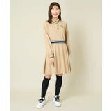 レディースゴルフウェア ラインリブポロシャツワンピース | a.v.v【WOMEN】 | 詳細画像2 