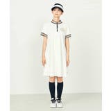 レディースゴルフウエア/ハーフZIPモックネックワンピース | a.v.v【WOMEN】 | 詳細画像9