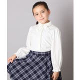 リボン付きカットソーブラウス | a.v.v【KIDS】 | 詳細画像1 