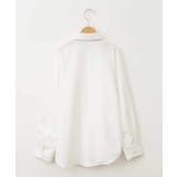 [140-160]【卒服】リボンタイ付きピンタックブラウス | a.v.v【KIDS】 | 詳細画像21 