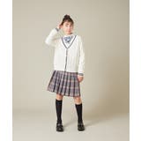 [150-160]【卒服】配色ケーブルカーディガン | a.v.v【KIDS】 | 詳細画像14 