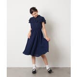 レース切り替えフリルワンピース | a.v.v【KIDS】 | 詳細画像7 