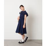 レース切り替えフリルワンピース | a.v.v【KIDS】 | 詳細画像8 