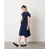 レース切り替えフリルワンピース | a.v.v【KIDS】 | 詳細画像9 