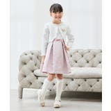 フラワージャガードフィット&フレアワンピース | a.v.v【KIDS】 | 詳細画像17