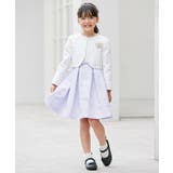 フラワージャガードフィット&フレアワンピース | a.v.v【KIDS】 | 詳細画像23