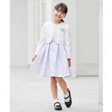 フラワージャガードフィット&フレアワンピース | a.v.v【KIDS】 | 詳細画像24