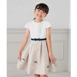 フラワージャガードフィット&フレアワンピース | a.v.v【KIDS】 | 詳細画像27