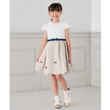 フラワージャガードフィット&フレアワンピース | a.v.v【KIDS】 | 詳細画像28