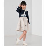 フラワージャガードフィット&フレアワンピース | a.v.v【KIDS】 | 詳細画像32