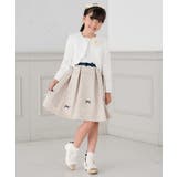 フラワージャガードフィット&フレアワンピース | a.v.v【KIDS】 | 詳細画像33